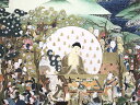 釈迦金棺出現図 (復元図) 肉筆仏画 送料無料