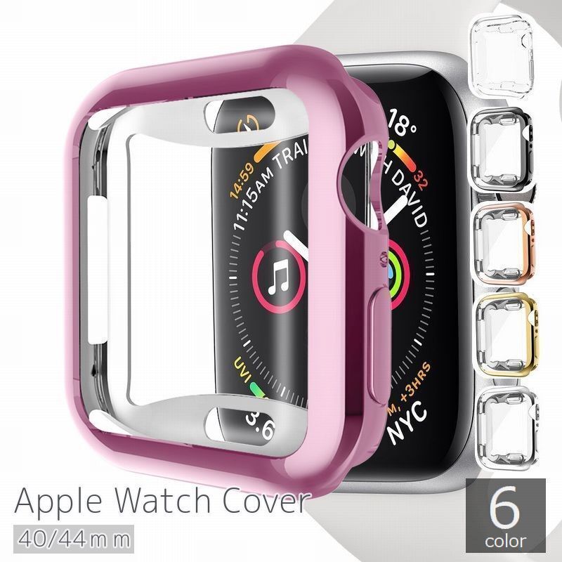 ̵ åץ륦åС apple watch 40mm 44mm ݸС ݸ Series 4 5 6 SE ꥢ Ʃ ǡ ե 쥤ܡ 