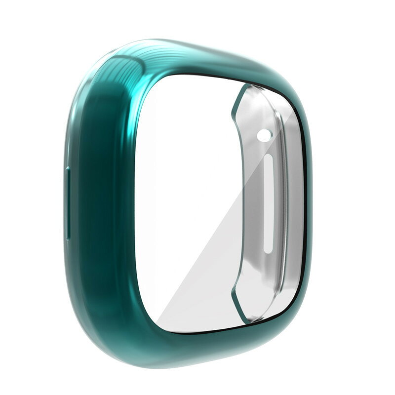 激安プラネットの送料無料 Fitbit Versa3/Fitbit Sense 保護ケース 保護カバー フィットビット スマートウォッチ メッキ シンプル｜アングル3
