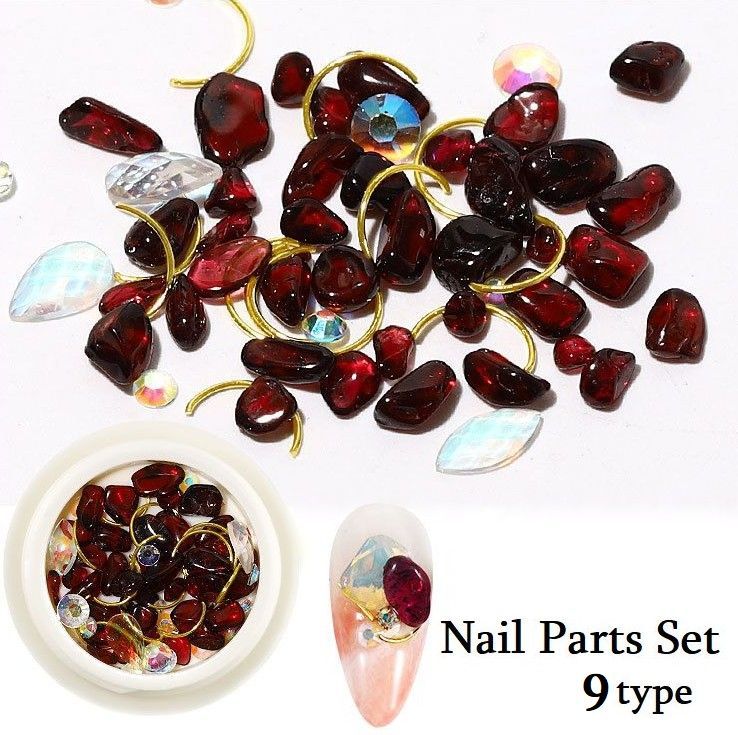 送料無料 ネイル用パーツ ラインストーン ストーン シェル メタルパーツ フープ ネイル用品 ネイルアート デコレーション ネイル かわいい おしゃれ キラキラ...