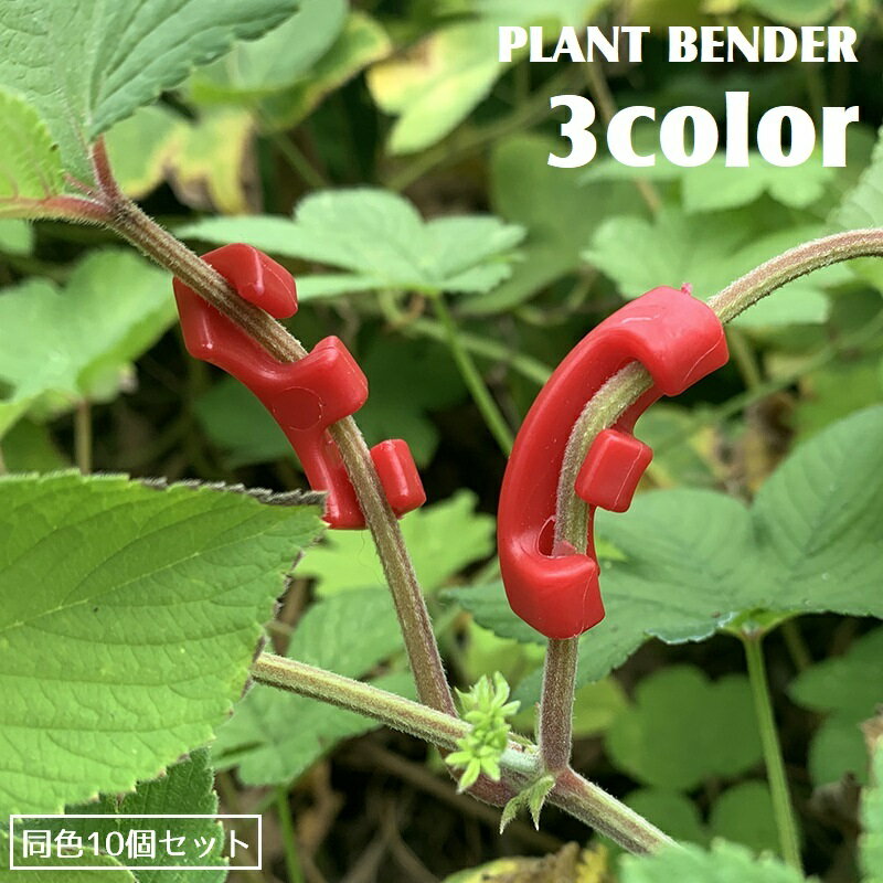 送料無料 プラントベンダー クリップ 10個セット 園芸用品 ガーデニング資材 植物の茎を曲げる サポートクリップ トレーニングクリップ 成長操作 植物 低木 ...