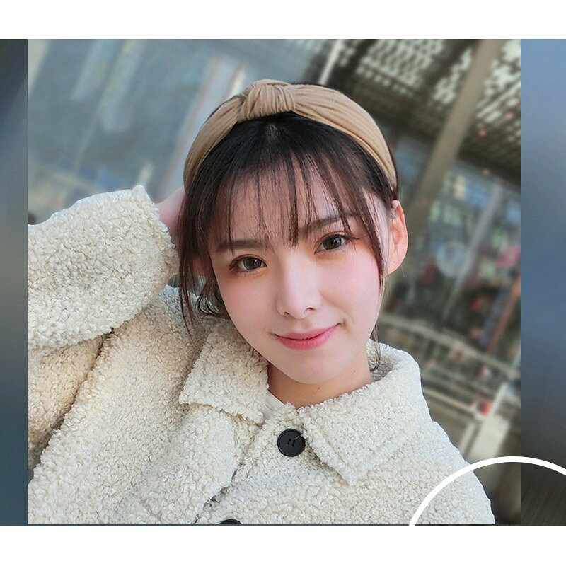 送料無料 カチューシャ ヘアアクセサリー レディース 女性用 幅広 ワイド ニット ...