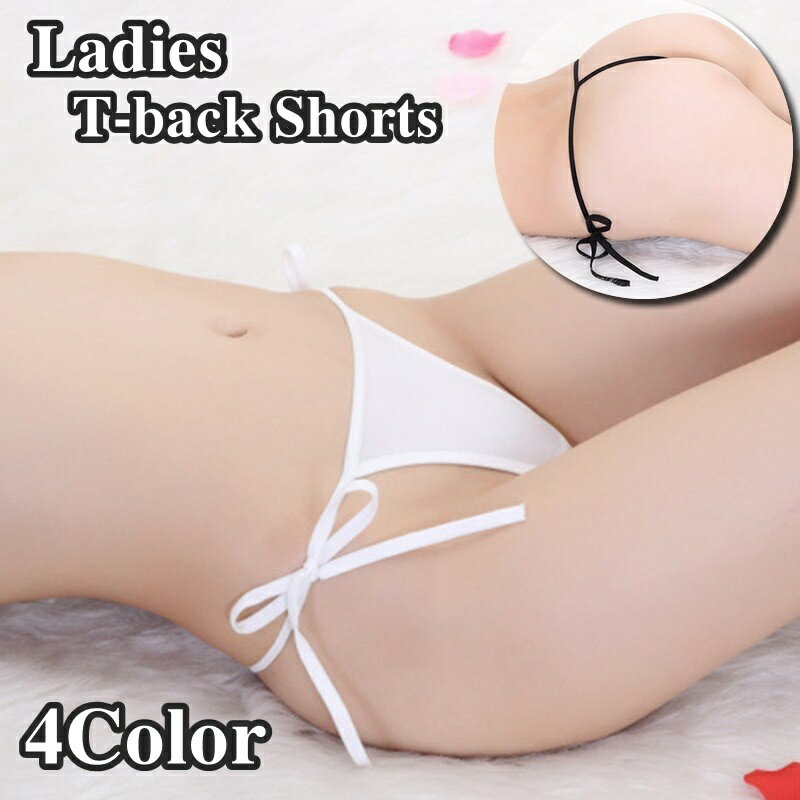 送料無料 Tバックショーツ ソング レディース 女性 婦人 下着 インナー パンツ パンティ レース 紐パン 無地 単色 シンプル 上品 セクシー 大人女子
