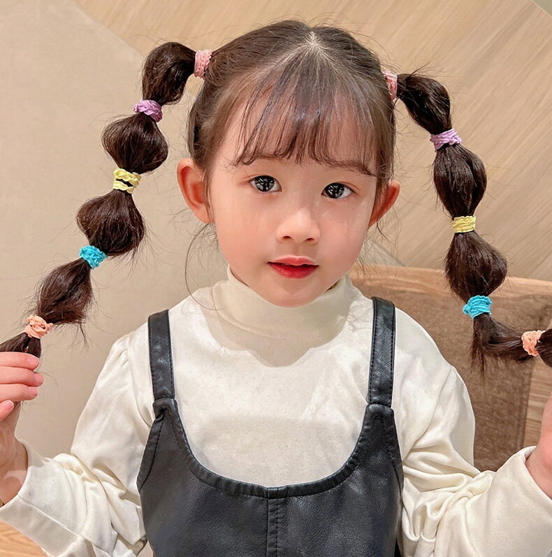 送料無料 ヘアゴム リングゴム 50本セット 子供 キッズ ヘアアクセサリー 髪ゴム ...