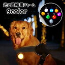 送料無料 首輪用チャーム お散歩ライト LEDライト ペンダント 犬用 ペット用品 セーフティーライト 光る 吊り下げ 夜間 安全対策 首輪アクセサリー