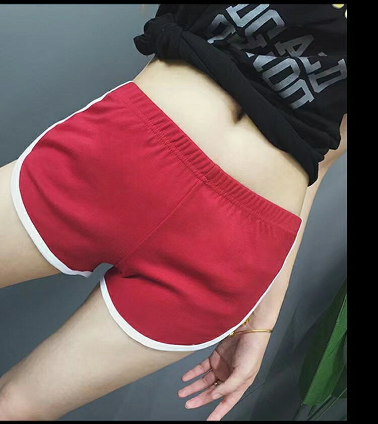 送料無料 ショートパンツ 短パン レディース 女性 婦人 大きいサイズ パンツ ズボン ボトムス スポーツウェア 黒 グレー 白 ピンク シンプル スポーツ トレーニング フィットネス 運動 geki-pla-10094553 激安プラネット サンプル画像3