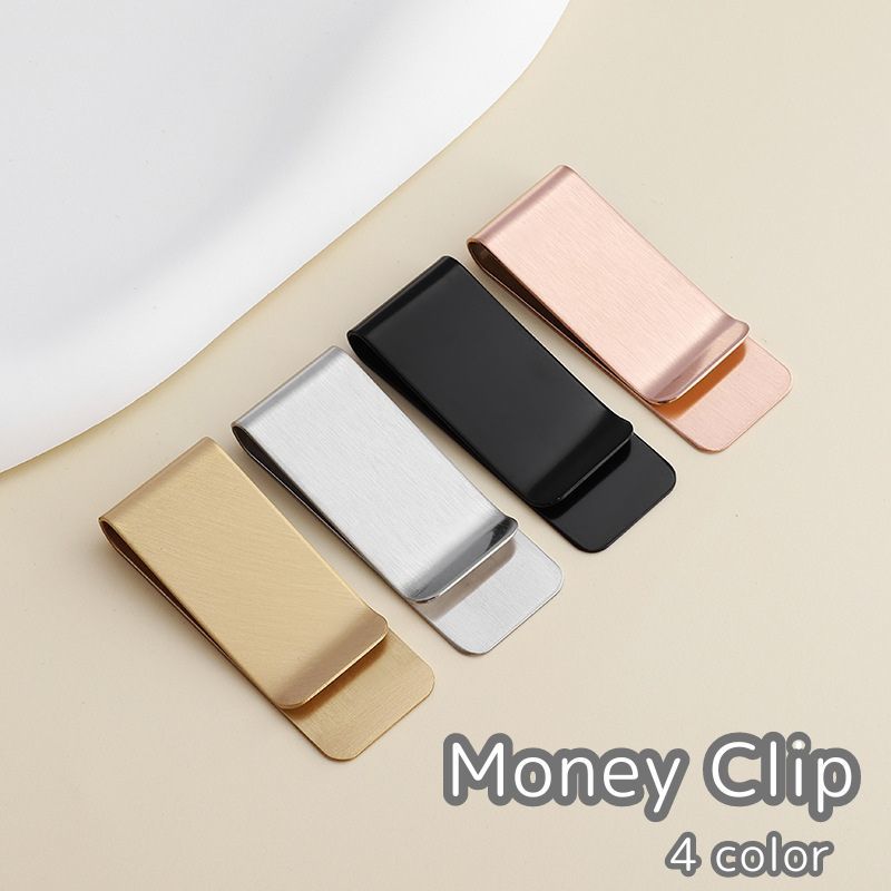 送料無料 マネークリップ お札クリップ 札ばさみ 紙幣クリップ 男女兼用 メンズ レディース 軽量 コンパクト 財布 カード キャッシュレス ミニマリスト シン...