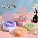 送料無料 メイクパフケース パフケース 収納ケース 携帯ケース メイクスポンジ クリアカラー かわいい おしゃれ 通気性 清潔 ポータブル 持ち運び ファンデーション メイク 化粧 コスメ パフ入れ