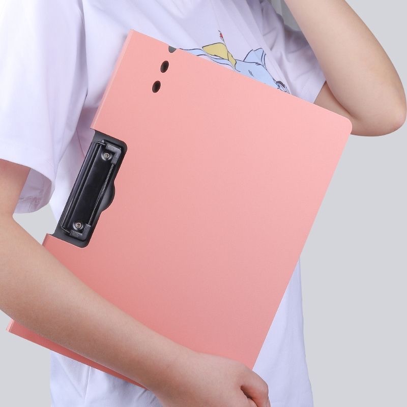 送料無料 クリップボード バインダー ファイル A4 二つ折り 横型 書類入れ 文房具 ...