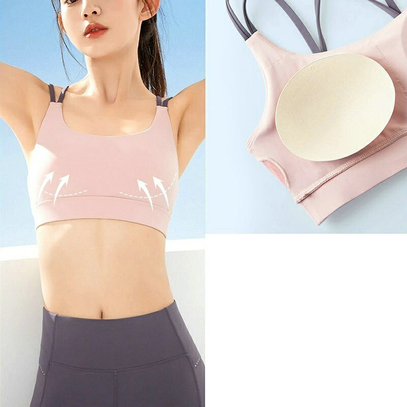 送料無料 ブラパッド 胸パッド 左右1ペア 2個セット ブラジャー用パッド カップ 丸...