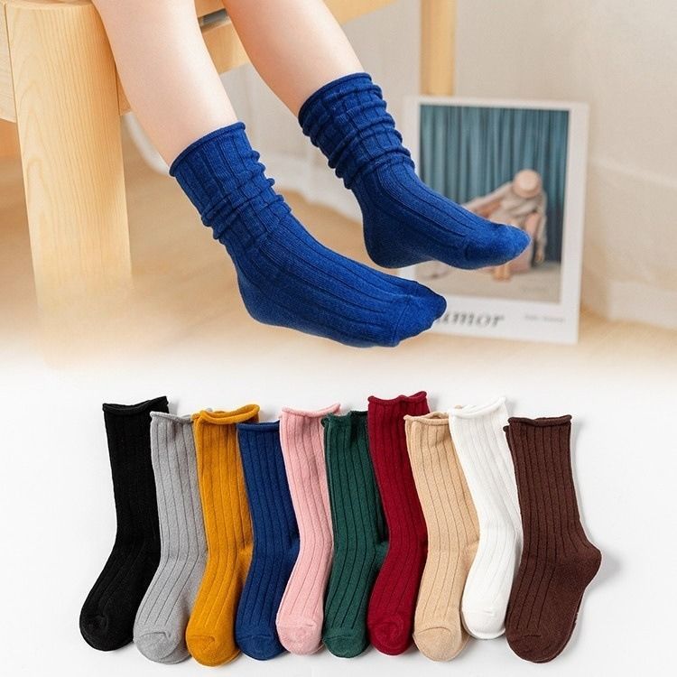 送料無料 キッズソックス ベビーソックス キッズ ベビー 子供用 女の子 男の子 靴下 クルーソックス ベビー靴下 子供用ソックス かわいい おしゃれ カジュアル シンプル