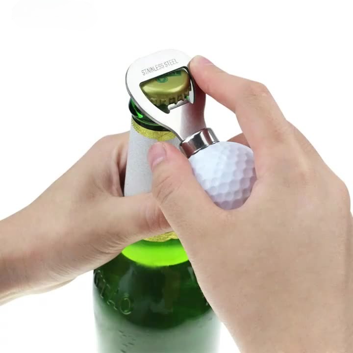 送料無料 ボトルキャップオープナー ゴルフボール ビール 栓抜き 面白い ギフト 男性 女性 レディース メンズ ゴルフボトルキャップオープナー ゴルフ愛好家 ワインツール 滑り止め キャンプ 酒用品 おしゃれ geki-pla-10118335 激安プラネット サンプル画像3