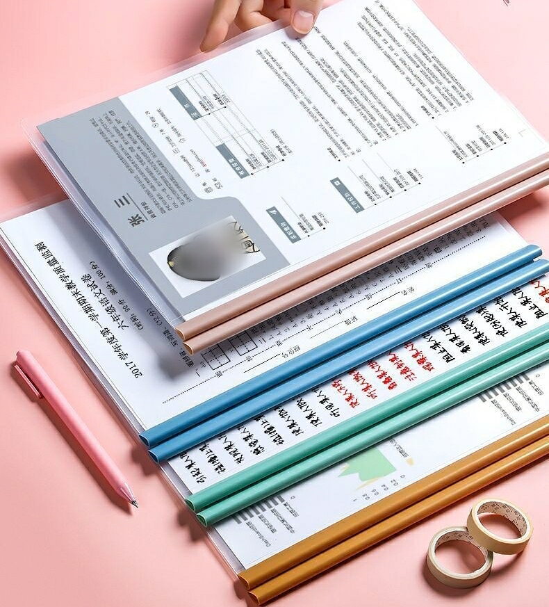 送料無料 クリアファイル 10枚セット スライドファイル レールファイル A4サイズ 単品 文房具 文具 ファイル スライドバー スライドレール 事務用品 学用品 スライド式 シンプル 便利グッズ 学生 学校 オフィス 整理整頓 geki-pla-10129836 激安プラネット サンプル画像3