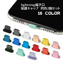 送料無料 保護キャップ 同色2個セット lightning用端子口 保護カバー iPhone用 コネクタキャップ 12用 13用 Pro用 ProMax用 イヤ...