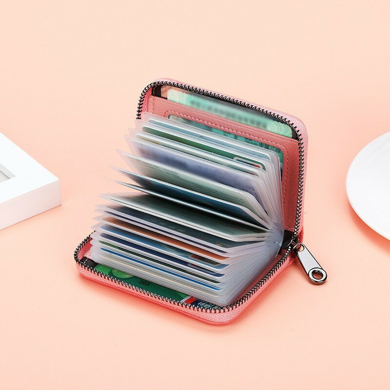 激安プラネットの送料無料 カードケース パスカード カード 収納 カード入れ レディース メンズ 小物 名刺入れ ジッパー シンプル コンパクト 持ち運び｜アングル3