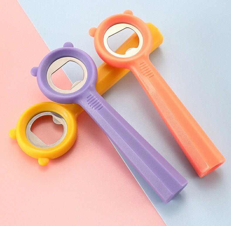 送料無料 栓抜き ボトルオープナー ビンオープナー 蓋開け 瓶 蓋 フタ キャップ ふた開け 開栓 シンプル おしゃれ かわいい 耳付き 簡単 便利グッズ キッチンツール 握りやすい 調理小道具 キッチン用品 geki-pla-10134020 激安プラネット サンプル画像3