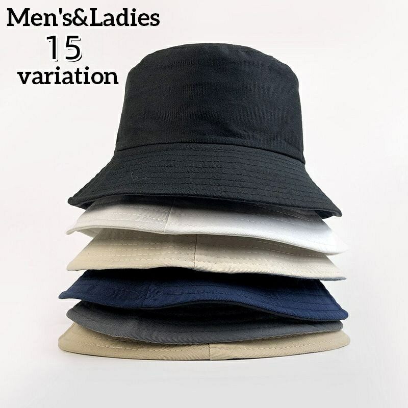 送料無料 バケットハット 帽子 ぼうし 男女兼用 メンズ レディース 無地 迷彩 ロゴ カジュアル  ...