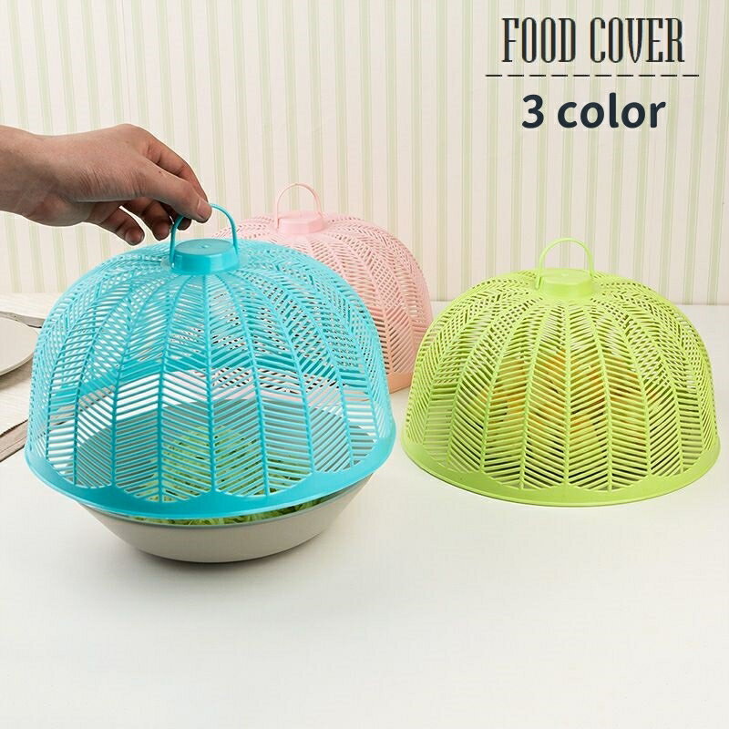 送料無料 フードカバー 食卓カバー 取っ手付き ドーム型 キッチンパラソル 料理 ほこり除け 虫除け 衛..