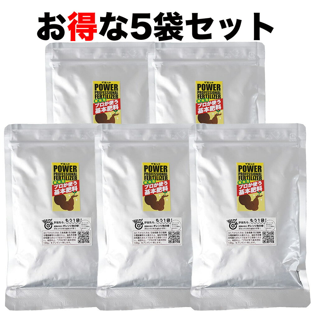 5個セット【新しくなって効き目が超長い！】良く効くプロが使う基本肥料Neo（130g）　お水をあげるたびに栄養分が溶け出して、お花に栄養を与え続けます！肥料 置き肥 緩効性 化成肥料【メール便対応可能】【メール便の場合送料無料】