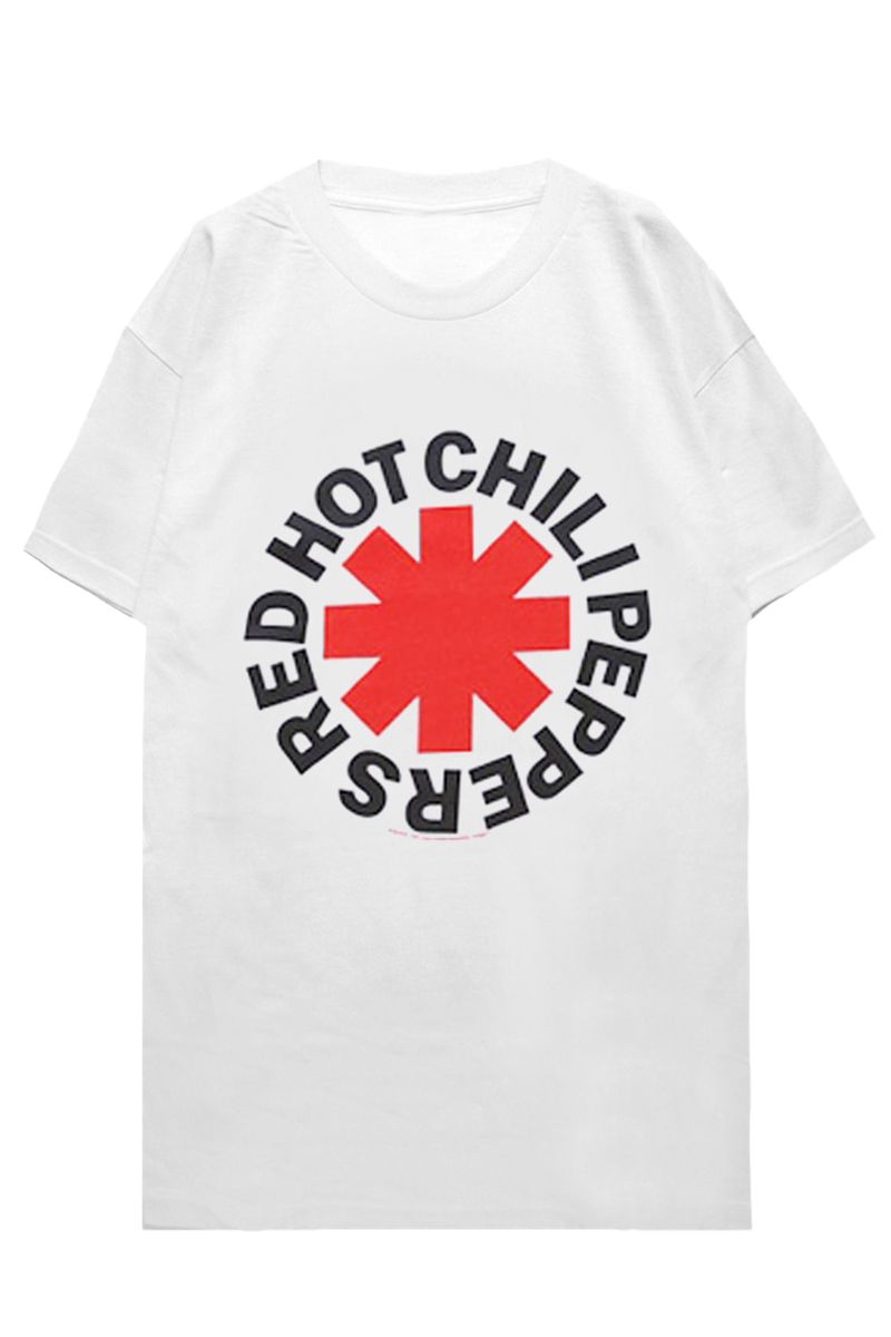 RED HOT CHILI PEPPERS Asterisk Logo White