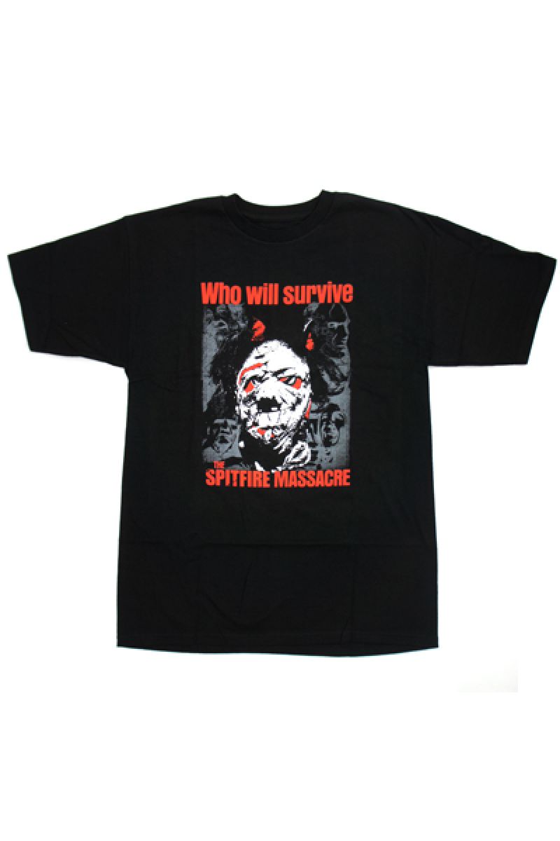 SPITFIRE MASSACRE S/S Tee BLACK