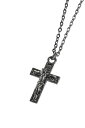 Subciety (サブサエティ) METAL NECKLACE-JESUS- BLACK