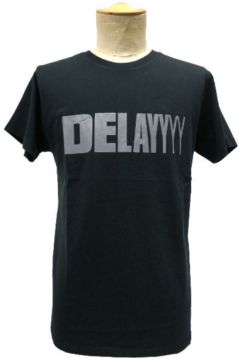 FUZZ REZ ZWEEP DELAY TEE BLK