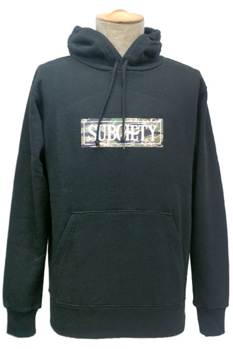 Subciety PARKA-CAMOUFLAGE SALOON- BLACK