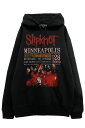 SLIPKNOT UNISEX PULLOVER HOODIE: MINNEAPOLIS '09 (BACK PRINT)