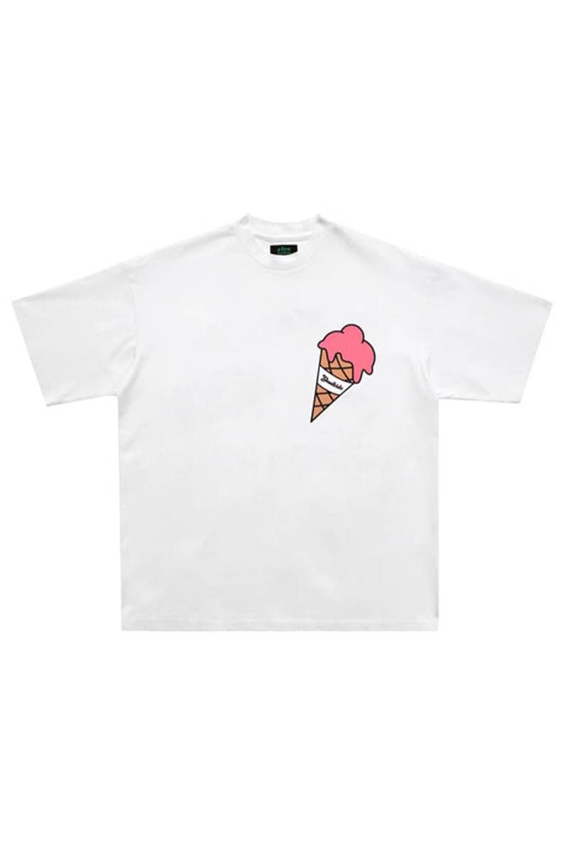 A FEW GOOD KIDS ICECREAM TEE WHITE