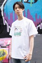 沢城千春×SABBAT13×GEKIROCK CLOTHING Lying T-Shirt WHITE