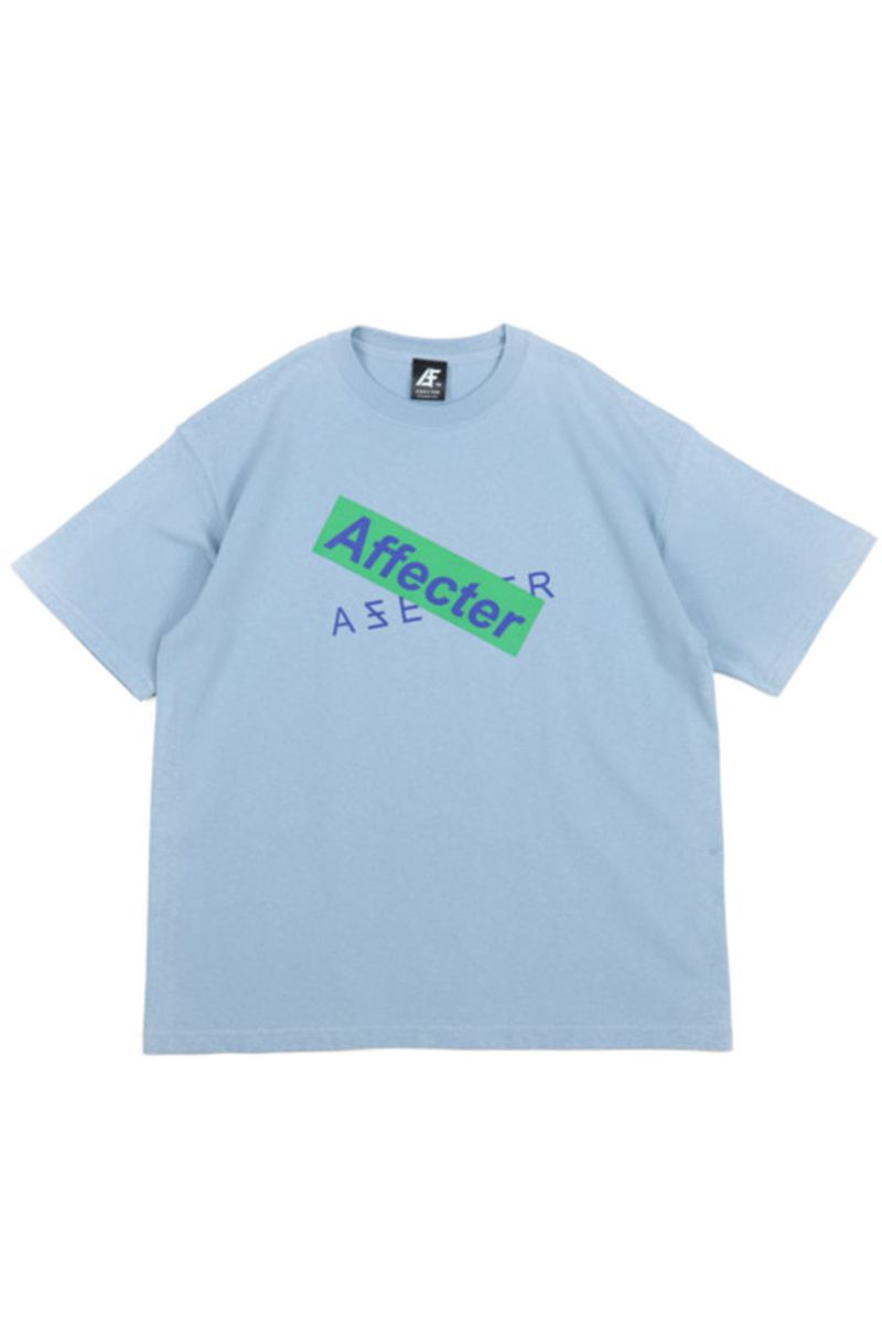 AFFECTER (AtFN^[) TAG Tee BLUE