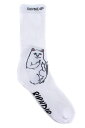 RIPNDIP (bvfBbv) Lord Nermal Socks (White)