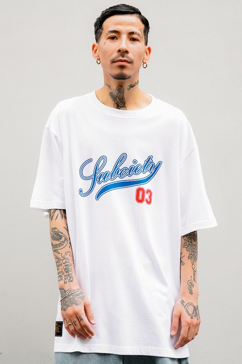 Subciety (TuTGeB) SUPPORTER TEE WHITE