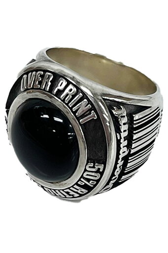 over print (オーバープリント) COLLEGE RING over print (オーバープリント) COLLEGE RING