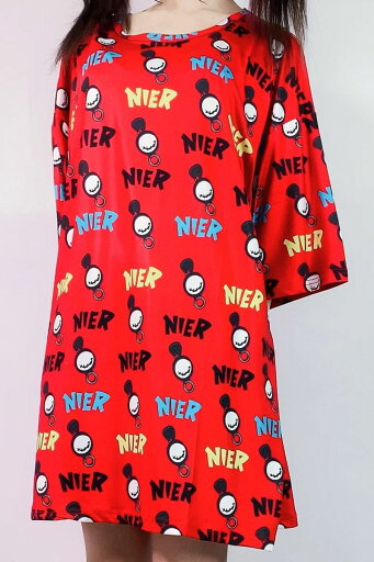 NieR (ニーア) 超BIG SILHOUETTE RED CUTSEW 【NieR TAIL】 NieR (ニーア) 超BIG SILHOUETTE RED CUTSEW 【NieR TAIL】