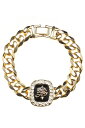 SUPPLIER(TvC[) CROSS CUBAN CHAIN BRACELET GOLD