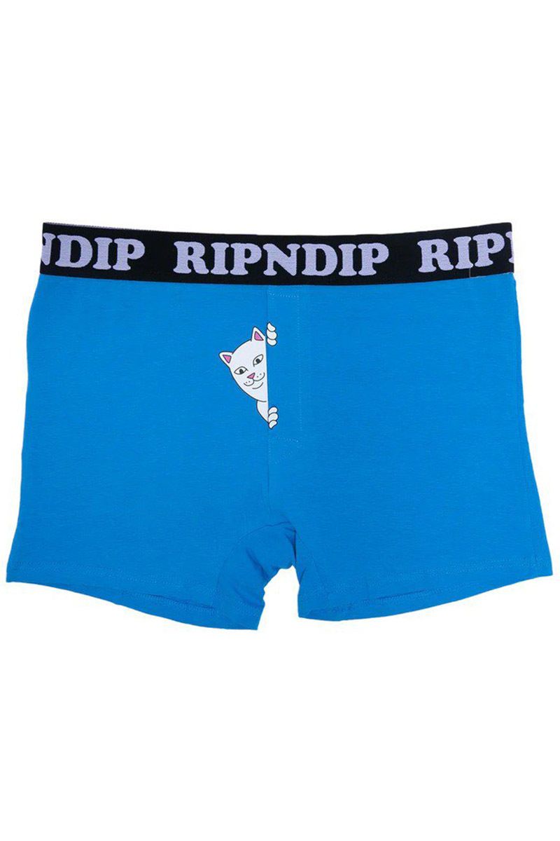 RIPNDIP(bvbfBbv)@Peek A Nermal Boxers (Cobalt Blue)