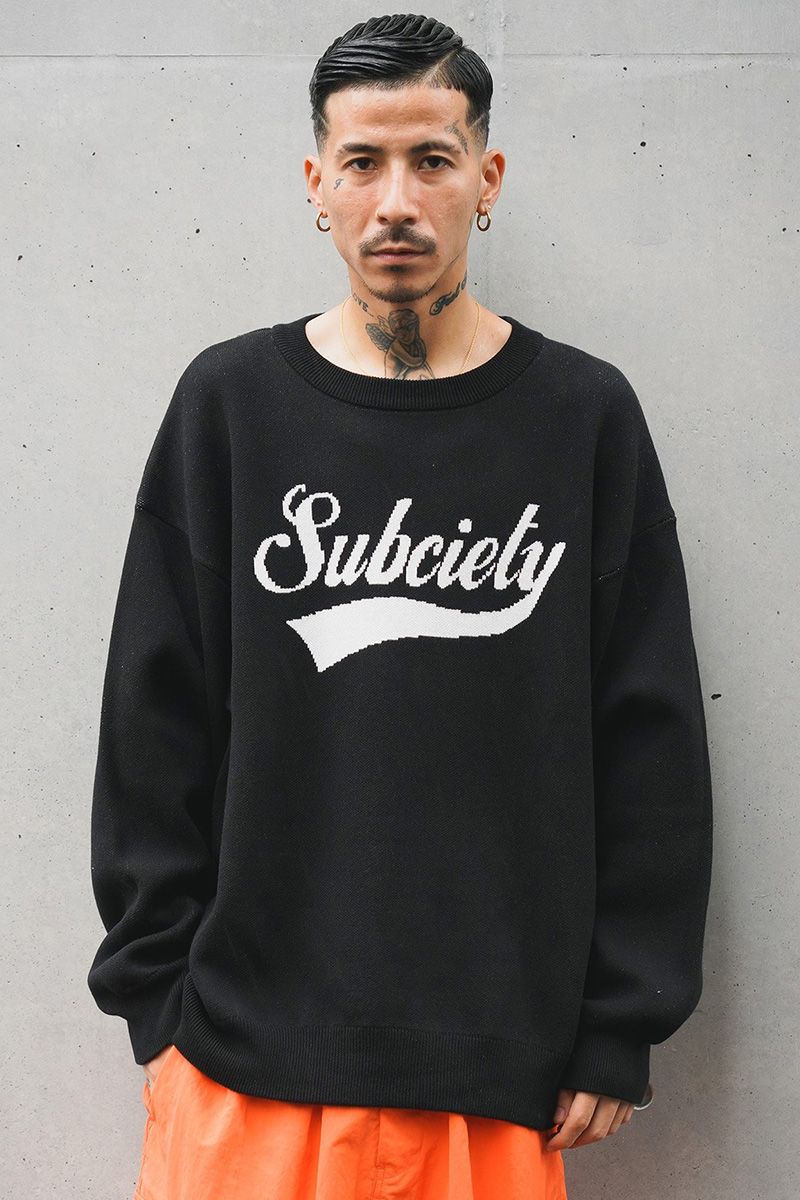 Subciety (TuTGeB) GLORIOUS SWEATER-BLACK