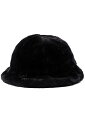 Subciety (サブサエティ) FUR HAT BLACK