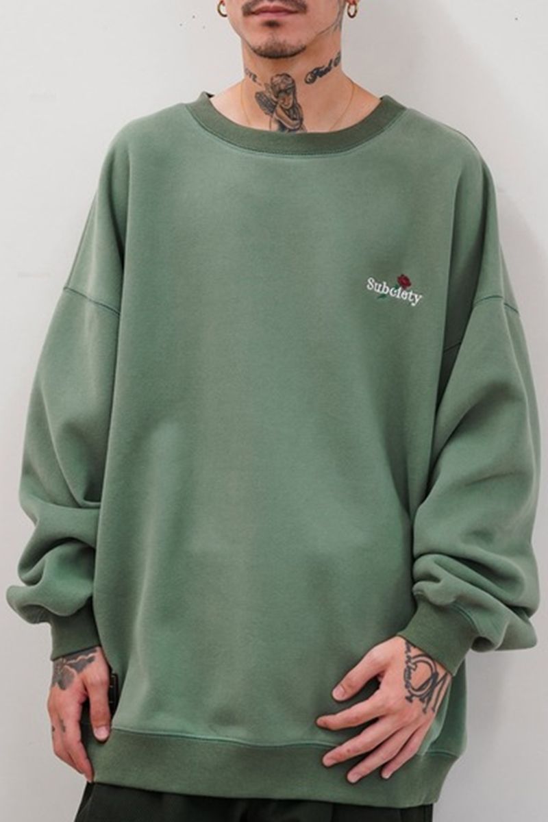 Subciety (֥ƥ) GIANT SIZE SWEAT GREEN