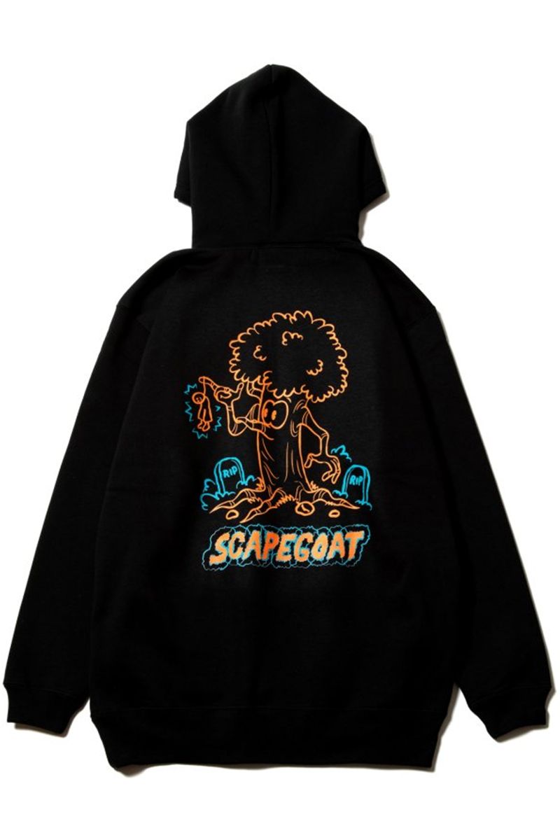 SABBAT13(TogT[eB[) SCAPEGOAT HOODIE BLACK