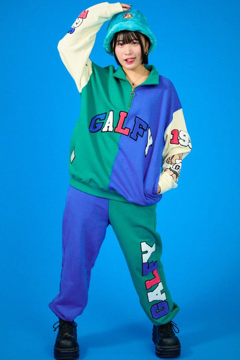 GALFY (KtB[) NCW[w SET UP GREEN~BLUE