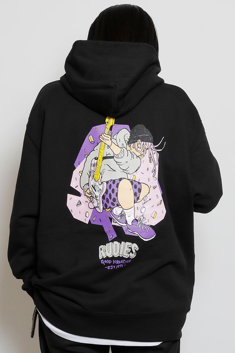 RUDIE'S (ルーディーズ) BANDGIRL HOOD SWEAT