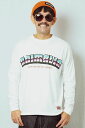 ANIMALIA (Aj}A) L/S Tee -Iron Logo- WHITE