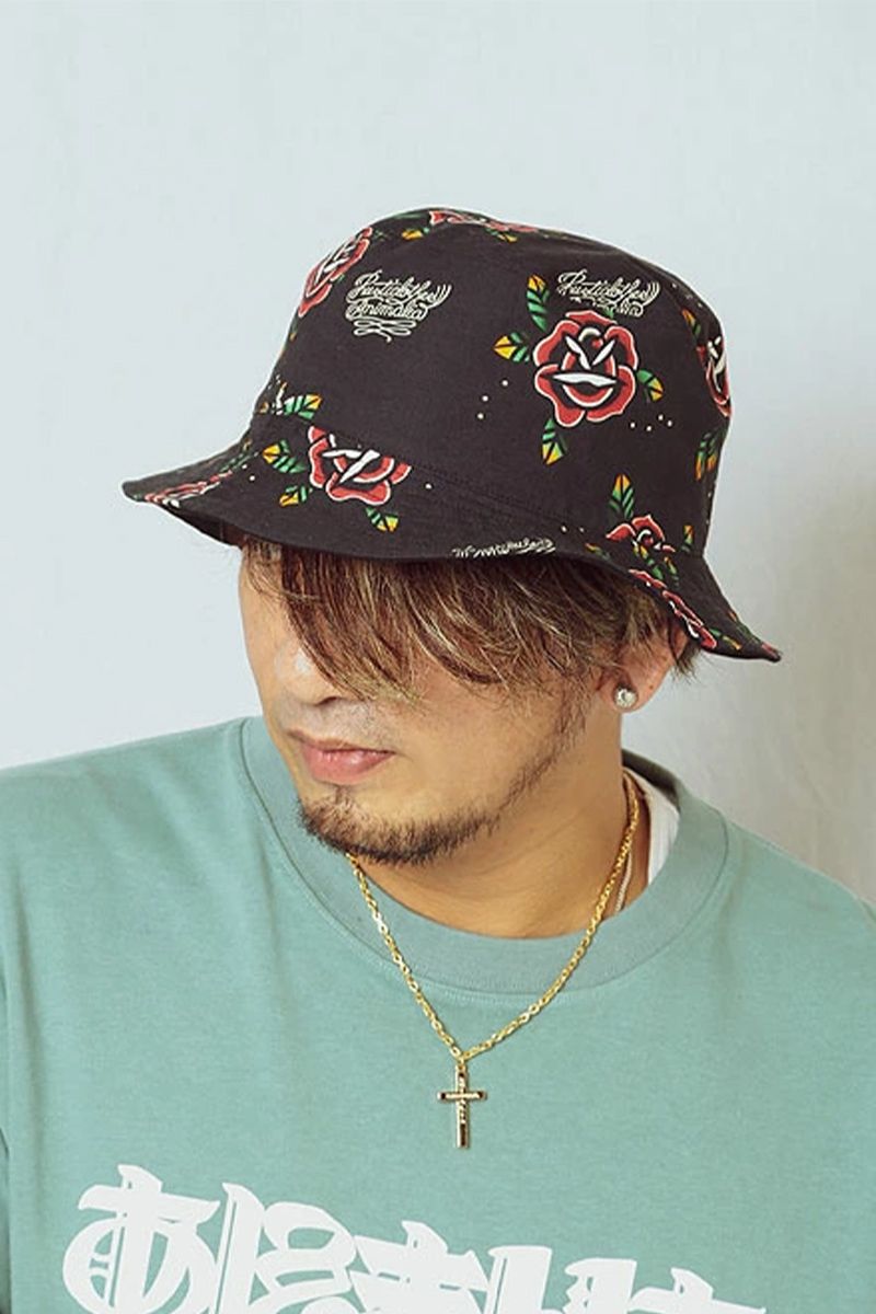 ANIMALIA (Aj}A) SWAGGER HAT - SKUNK / ROSE