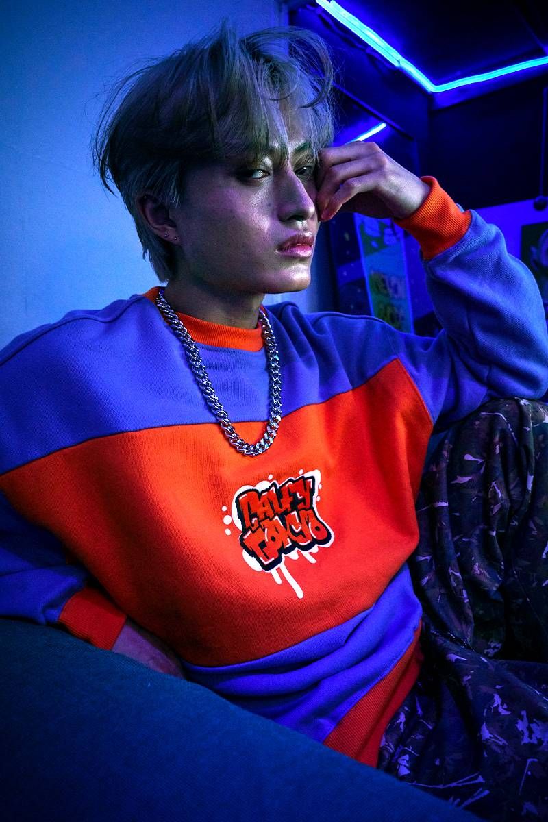 GALFY (KtB[) 񗎏 SWT L.PURPLE/ORANGE