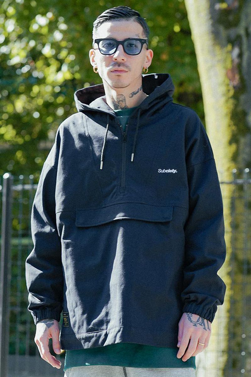 Subciety (TuTGeB) DUCK ANORAK BLACK