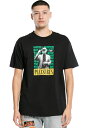 PLEASURES(プレジャーズ) NO SMOKING T-SHIRT BLACK