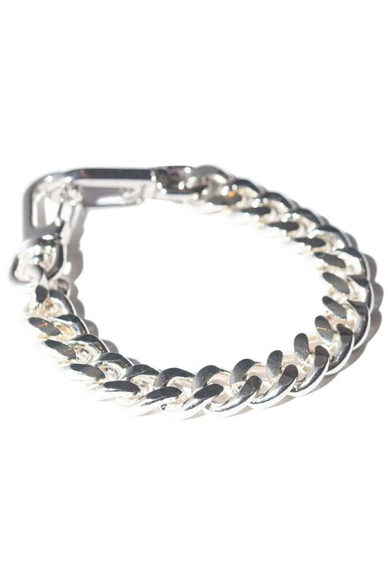 楽天GEKIROCK CLOTHINGglamb （グラム） GB0123/AC09 : Curb Chain Bracelet / カーブチェーンブレスレット
